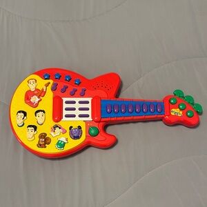 The Wiggles Red and Yellow Kids' Musical Guitar